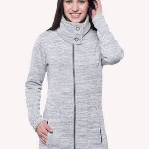 Women's Kühl Alaska thigh-length Grey Coat